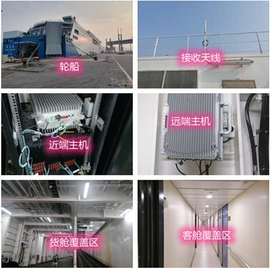  港口海上游轮轮船渔船覆盖案例
